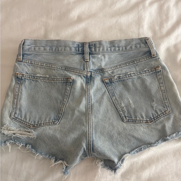 Agolde Vintage Parker Denim Shorts - Picture 4 of 5